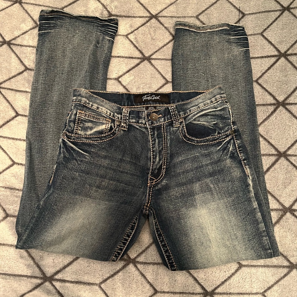 Men’s Blue Jeans by True Luck